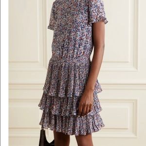 NWT Michael Kors georgette tiered dress sz medium